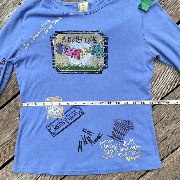 3/$25💜Jess & Jane A Mom’s Love jersey S - Picture 7 of 9